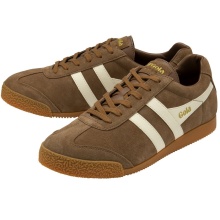 Gola Sneaker Harrier Suede-Leder tabaccobraun/weiss Herren